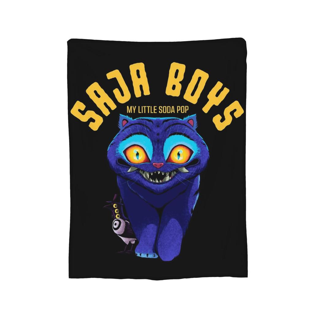 Jinu K-Kpop D-Demon H-Hunters Blanket Cover  Flannel Throw Blankets Summer Air Conditioning Portable Soft Warm Bedsprea,