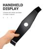 310mm Thickened 2T Thicken Trimmer Practical Hardened Steel Lawn Mower Cutter Smooth Surface Black Mower Cutter Replacement