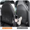 For Tesla Model YL 6-Seater Car Seat Back Anti Kick Pad Leather Full Surround Seat Back Anti Scratch Protector Car Accessories