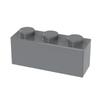 [FunBrick] 20/50/100PCS 1x3 Dots 50PCS DIY Building Blocks 1*3 Dots Bricks Educational Creative Size Compatible With 362