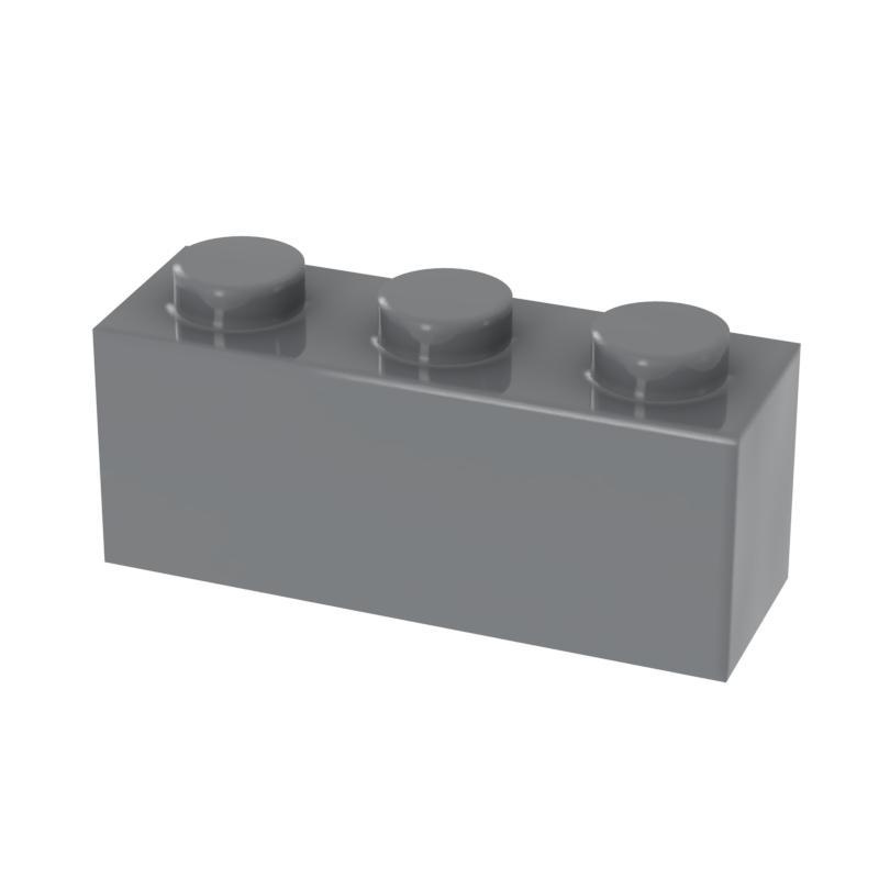 

[FunBrick] 20/50/100PCS 1x3 Dots 50PCS DO IT YOURSELF Construction Bricks 1*3 Dots Blocks Learning Creativity Dimension Works With Featuring 362 20PCS