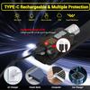 XPE+COB LED Sensor Headlamp Rechargeable Headlight Led Head Torch Camping Search Light Head Flashlight for Fishing Lantern
