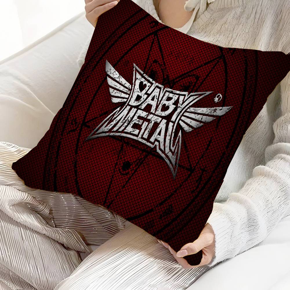 Band Babymetal Personalized Pillow Dust Cover Bedroom Kids Party Decoration Pillowcase Birthday Children Gift