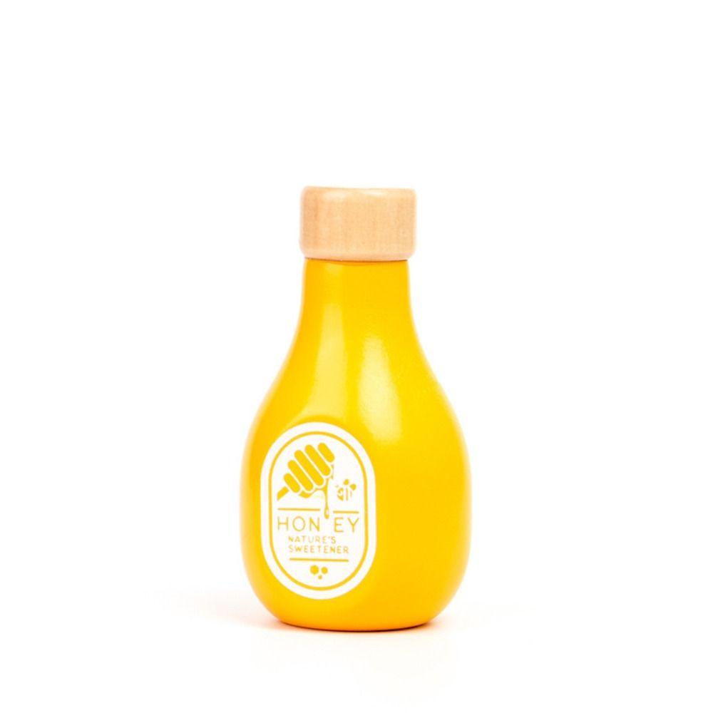 Strawberry Milk Kitchen Food Toys Imitation Game Wooden Milk Drink Drink Bottle Toy  Children Gift