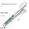 Stainless Steel Anti-Scalding Food Tongs Set