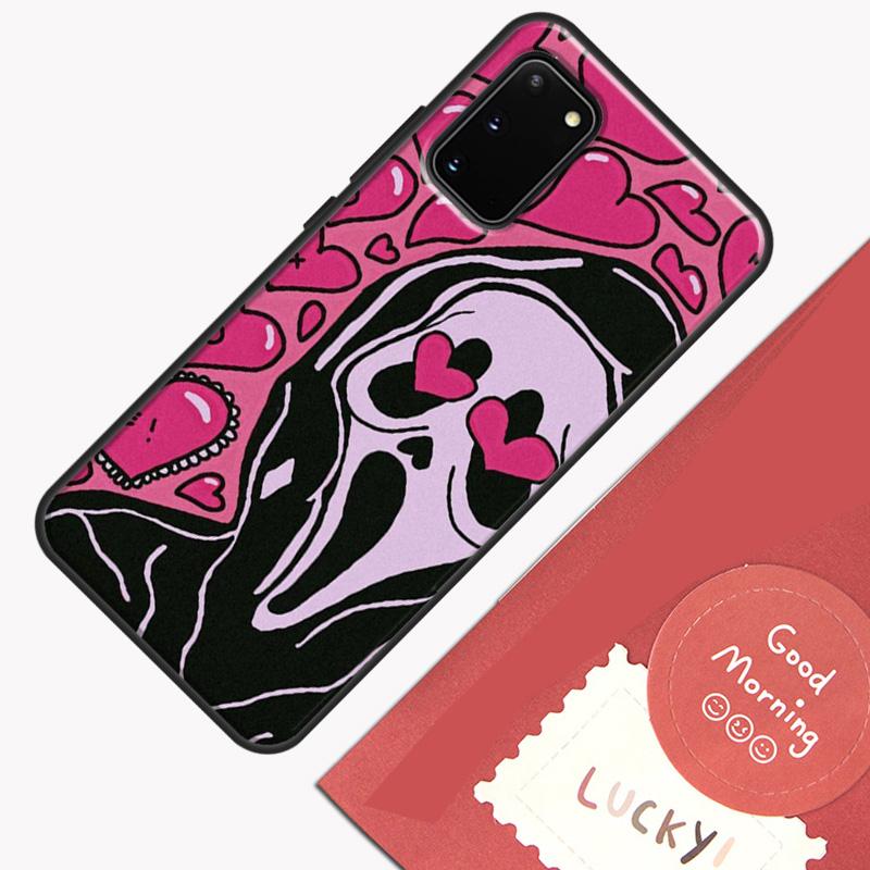 Cute Indie Hippie Case For Samsung Galaxy S22 S21 S23 Ultra Note 20 S8 S9 S10 Note 10 Plus S20 FE Back Cover