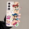 Cartoon Crayons Shinchan Phone Cover Case for Samsung Galaxy A52 A31 A54 A15 A14 A16 A26 A24 A33 A52 A36 A13 A56 A50 A34 A35 A25