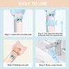 Squeeze Design Cat Treat Spoon Easy Feeding Cat Tail Design Lickable Treat Spoons Portable Multi-Functional Pet Food Spoon