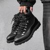 Fashion Leather Ankle Boots For Man Genuine Leather Big Size Boots High Quality Designer Formal Platform Casual Boots Fashion