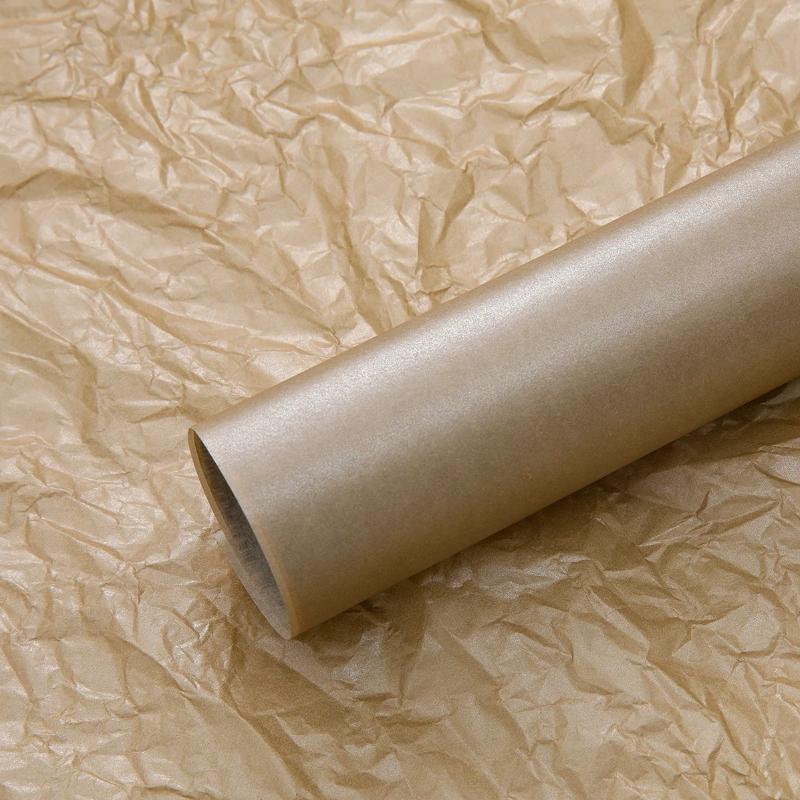 Interlining Paper Flower Bouquet Packaging Pearlescent Papers Pleated Waterproof Strong Material Wedding Birthday Gift Party Decoration DIY Paper