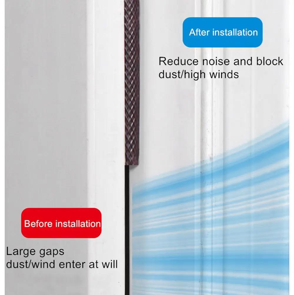 5M Home Anti-Collision Soundproof Door Seal Draught Excluder Weather Stripping Sealing Strip Door Window