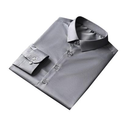 Kleid Standard Regular Business 11 [FOMANSH] Langarmhemd für Herren, Passform, Button-Down, Passform, Hemd, Farben, XS-3XL