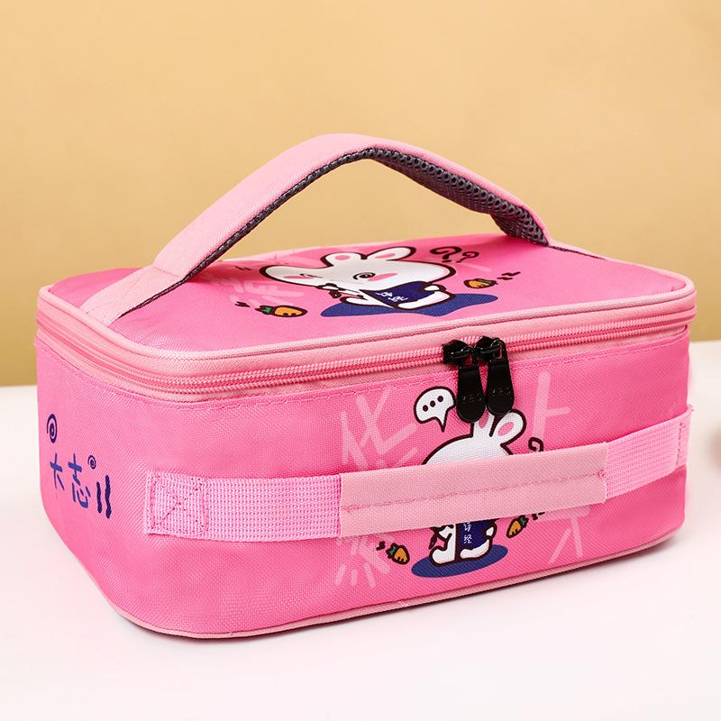 Cooler Lunch Bag Kids Cartoon Girls Boys Portable Thermal Food Picnic Boxes Bags for School Kids  Lunch Box Tote