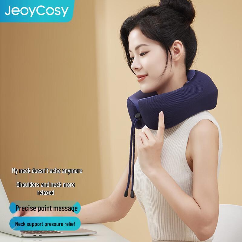 U-Shaped Vibrating Neck Massage Pillow