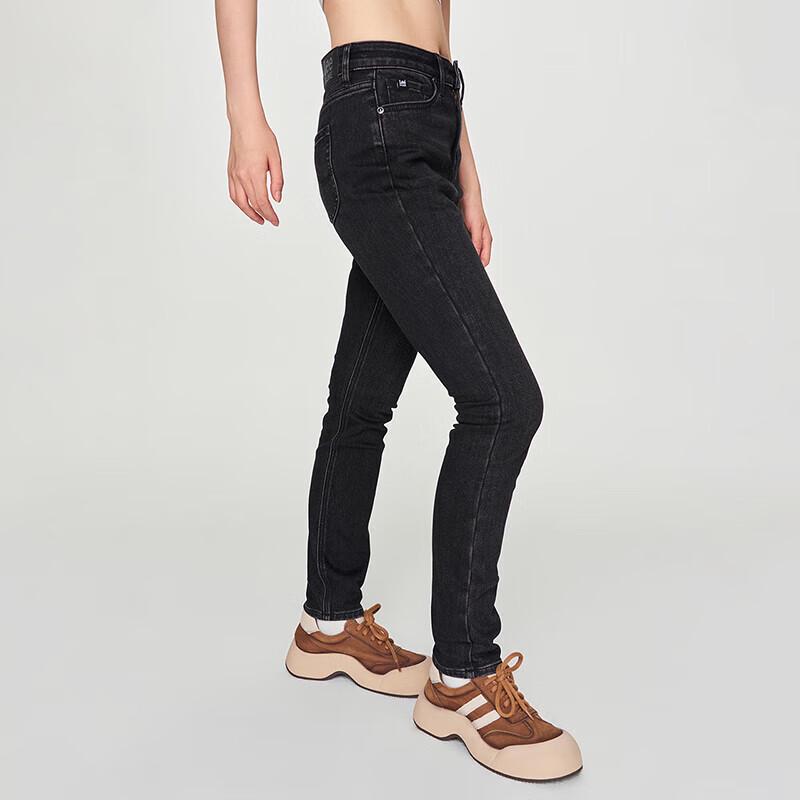 Lee Women's A06921 Brushed Black Comfort Fit Jeans