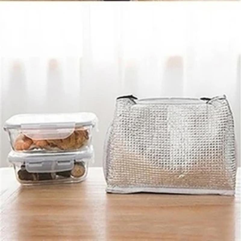 Portable Lunch Bag Tote Insulated Box Canvas Thermal Cold Warm Food Container School Picnic Men Women Kids Bento Storage Pouch