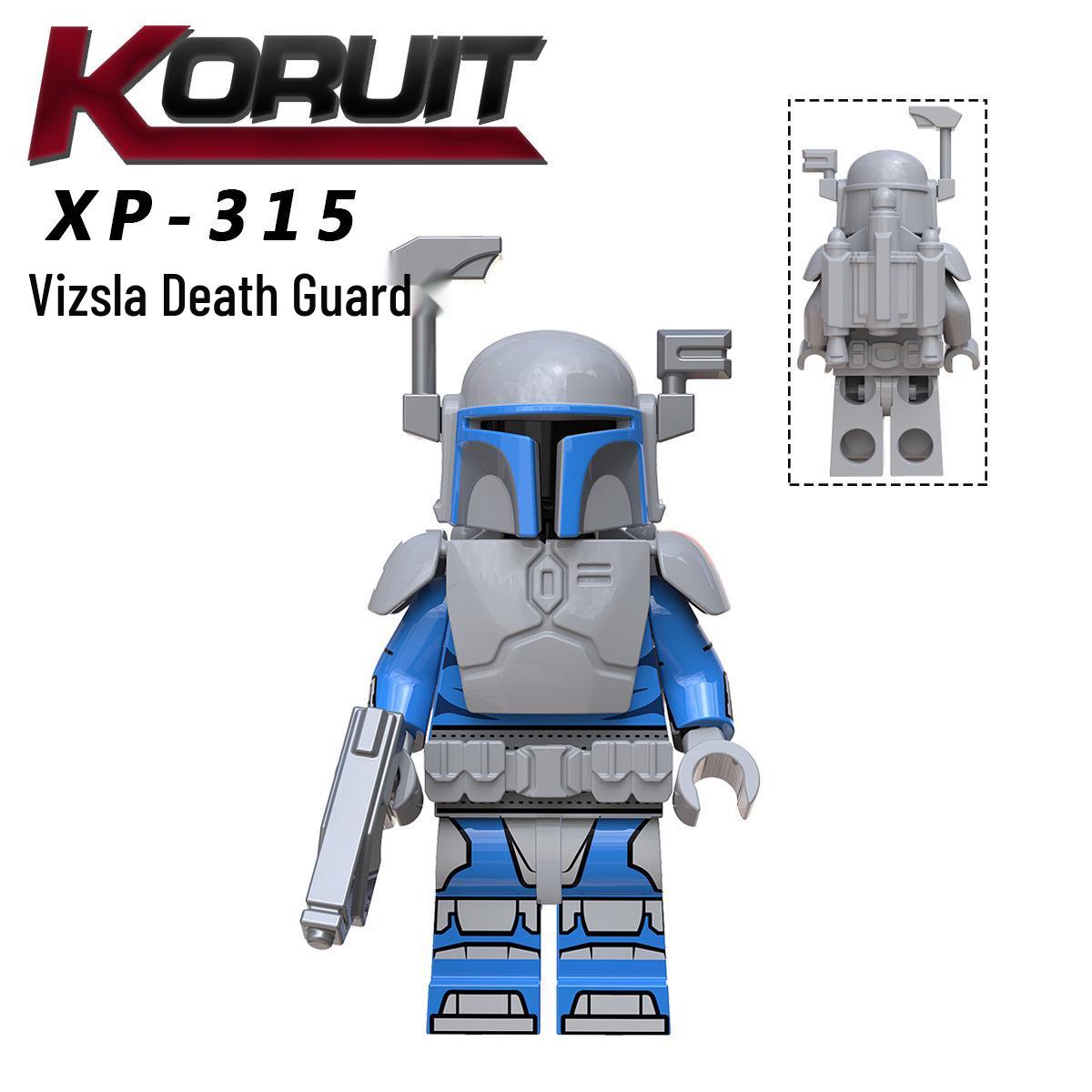Kelei Star Series Bounty Hunter Building Blocks for Kids (8 Models) XP310-317