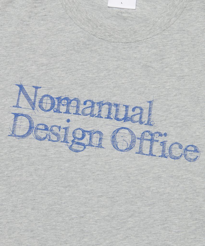 NOMANUAL Nm Design Office T-Shirt - Melange