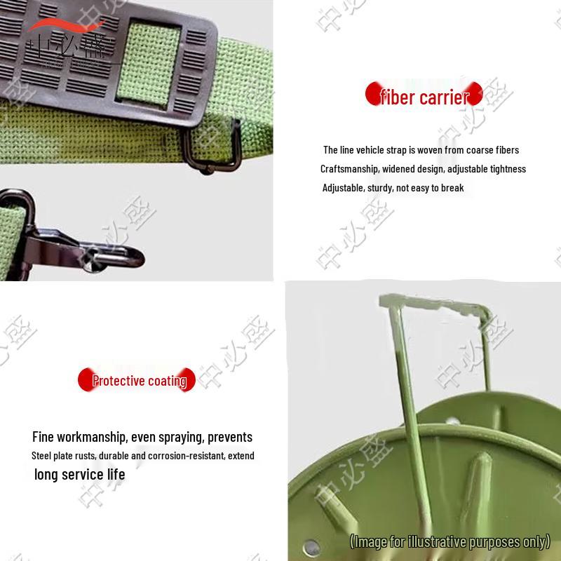 Portable Hand-Crank Cable Reel and Dispenser