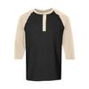 Men Henley Shirt Long Sleeve Raglan Crew Neck Button Front Casual Loose Fit Soft Cotton Blend Top for Everyday Wear