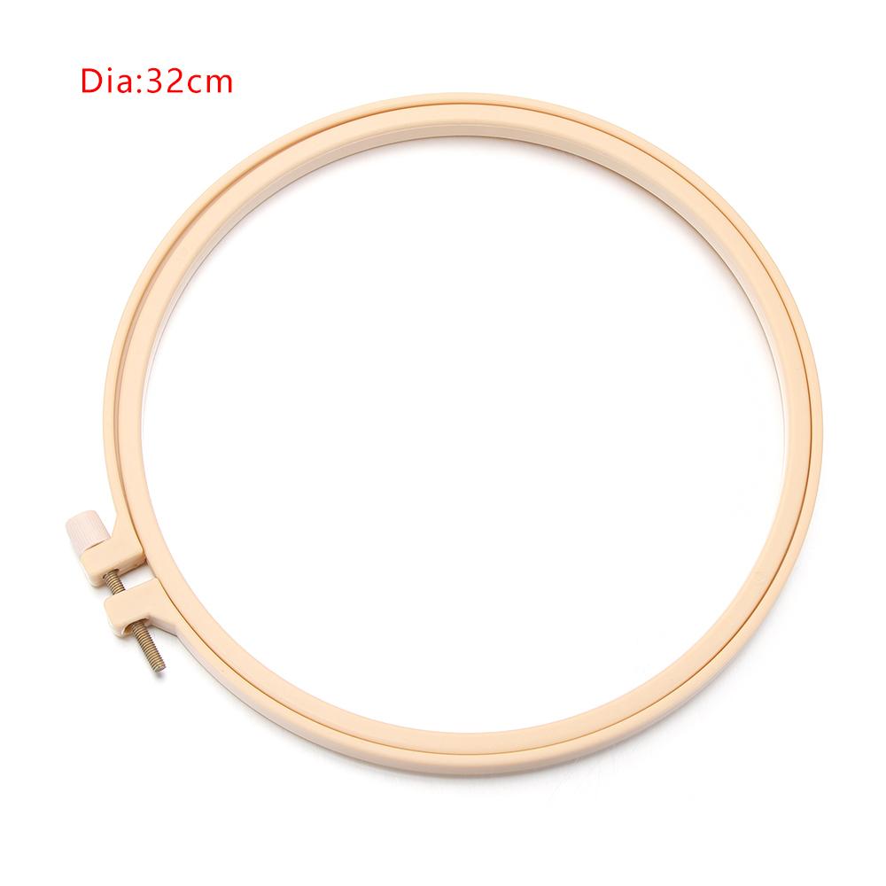 7-32cm DIY Frame Embroidery Hoop Ring Needlecraft Cross Stitch Machine Round Loop Beginners Hand Household Sewing Tools