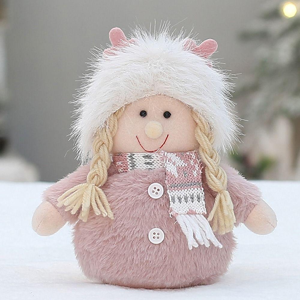Festival Merry Christmas Decoration Boy Girl Christmas Doll Elf Kids Gift Home Window Decoration