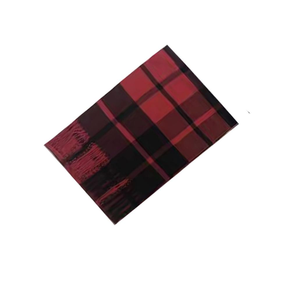 Autumn And Winter Scarves Imitation Cashmere Warm Men'S Plaid Scarf Manufacturers