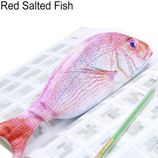 

Творческий 3D форма рыбы пенал сумка канцелярские школьные принадлежности косметичка Red Salted Fish