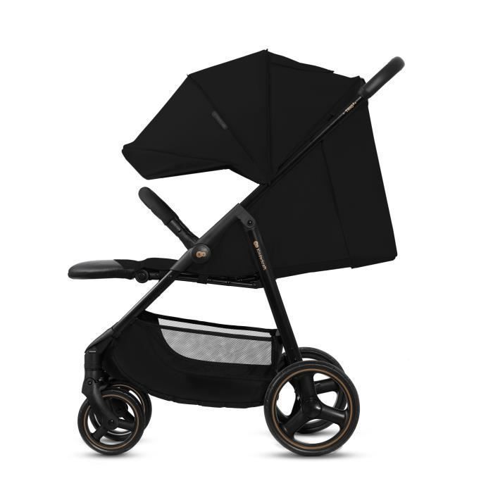 Poussette Kinderkraft TRIG 3 ONYX Noir Pliable 1 Main