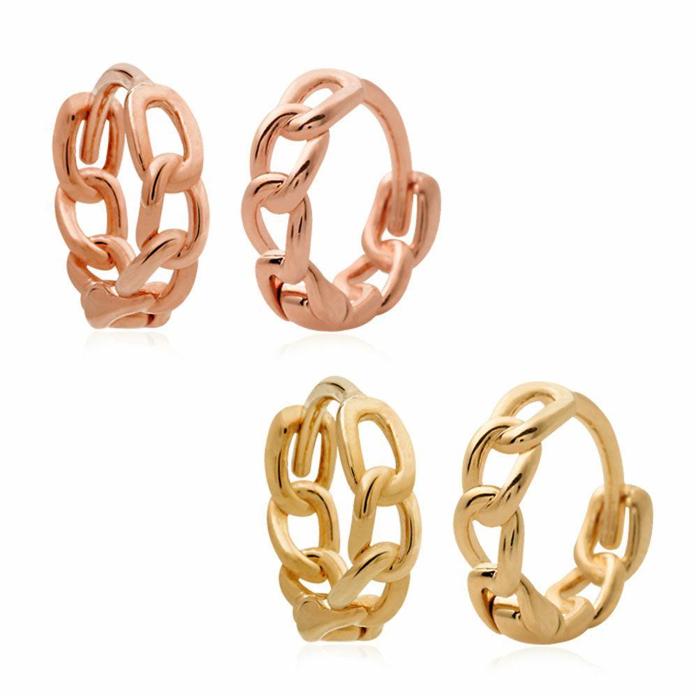[Merry-Grin] 14K Gold-Filled Chic Chain Earrings (Choose 1 of 2)