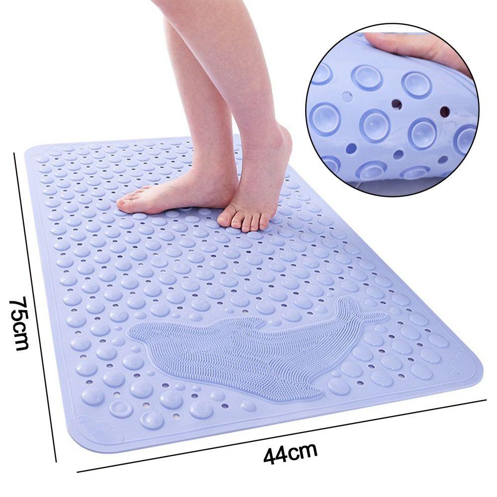Water Absorption Bath Mat Non-slip Floor Rug Durable Doormat  Bathtub