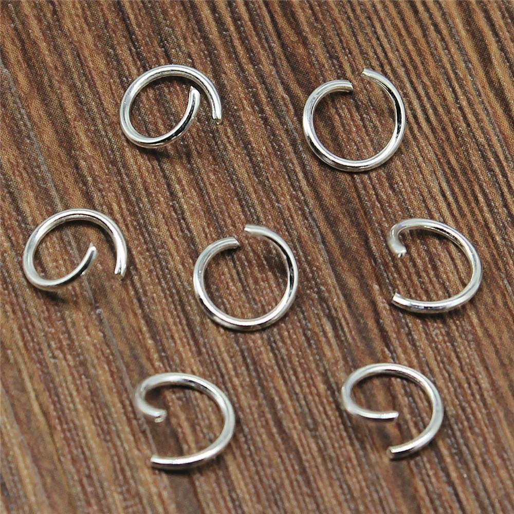 5 Colors 6 Sizes Jump Rings Open Connectors For Jewelry Making Components