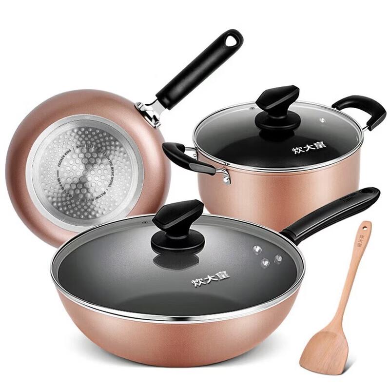 COOKER KING WG46628 Антипригарный набор посуды из 3 предметов