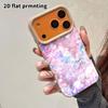 Phone Case: 2D Flat Lambskin Suitable for iPhone 18 17 16 15 14 13 Pro Protective Case, Butterfly Girl, Christmas and Halloween Gift
