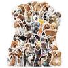 50 Cute Puppy Graffiti Stickers: Waterproof Decals for Water Bottle, Luggage, Skateboard, and Stationery