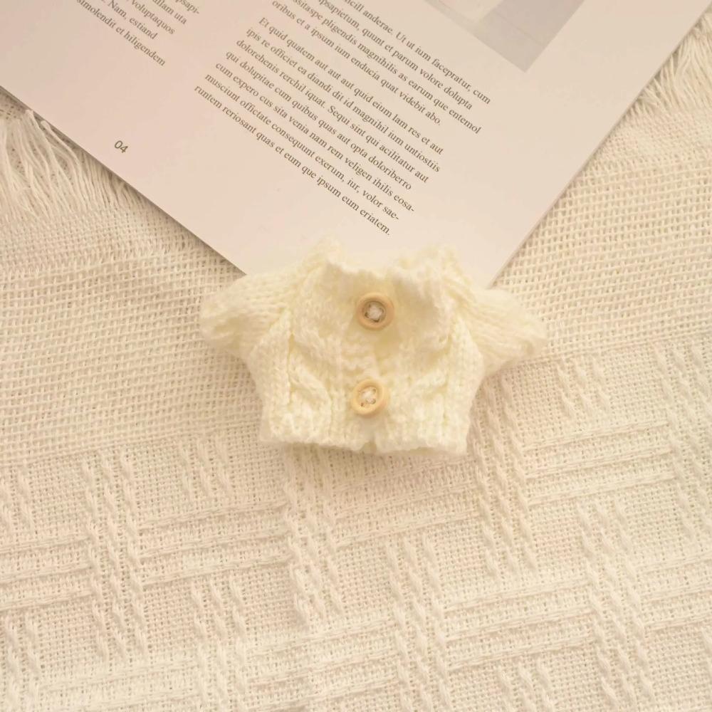 1 Stk. Heißverkauf 10cm Schulleiter Hundebekleidung Miniaturpullover für 1:8 Bjd Spielzeugpuppe Pullover Puppe Weihnachten Tragen Zubehör