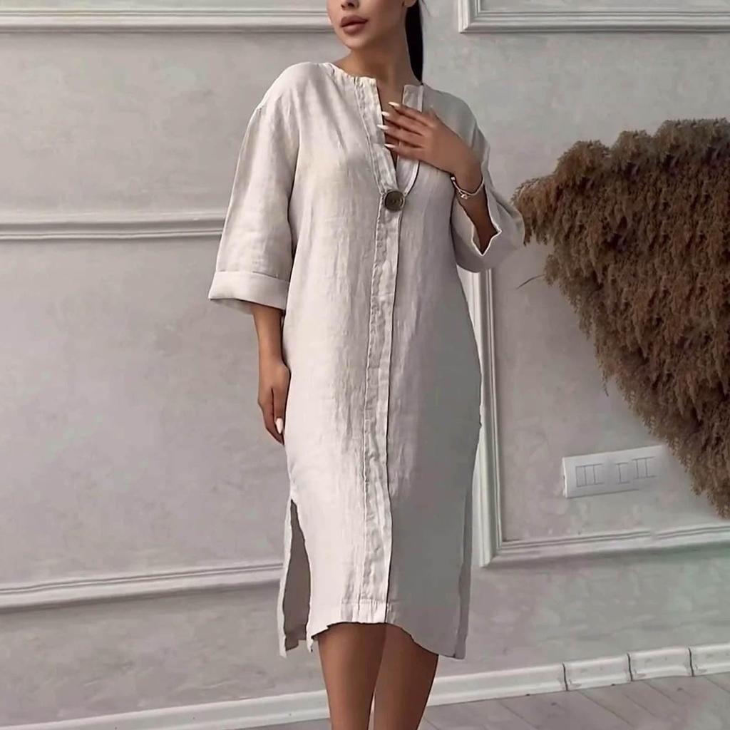 Women's Fashionable Casual -color Dress