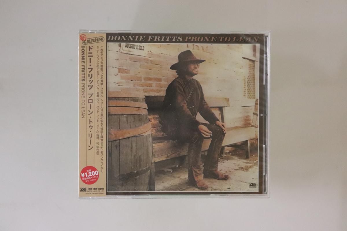 

CD DONNIE FRITTS - Prone to Lean WPCR14833 Atlantic 2013 Japan Obi Rock Used