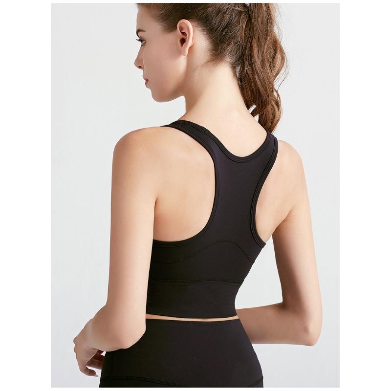 Women's Sports Vest, Beautiful Back, Fitness, Shock Absorption, Gathering, Running, Sports Bra, Yoga Suit
