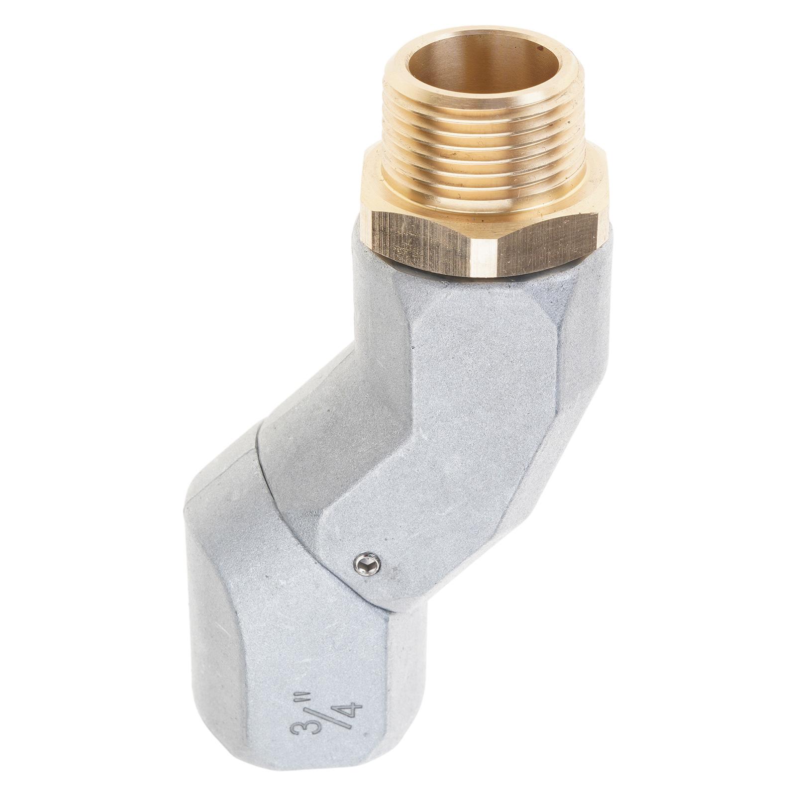 3/4inch Fuels Hose Swivel 360 Rotating Connector Multi Plane Fuels Injection Nozzles Swivel Fuels Hose Swivel Fitting 1