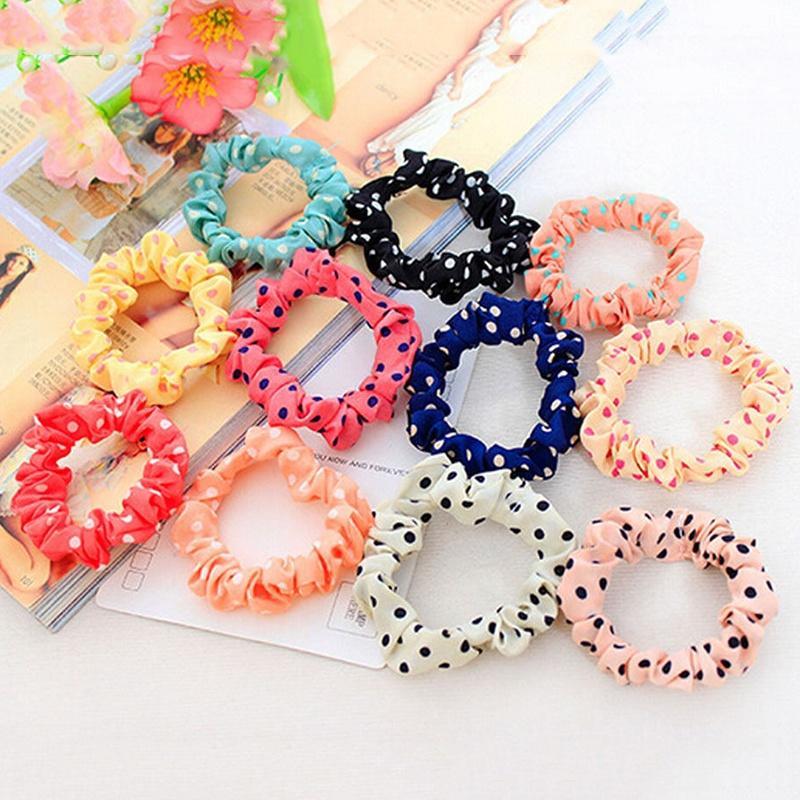 Hair Band Fashion 5pcs/10pcss Sweet Girls Women Elastic Hair Band