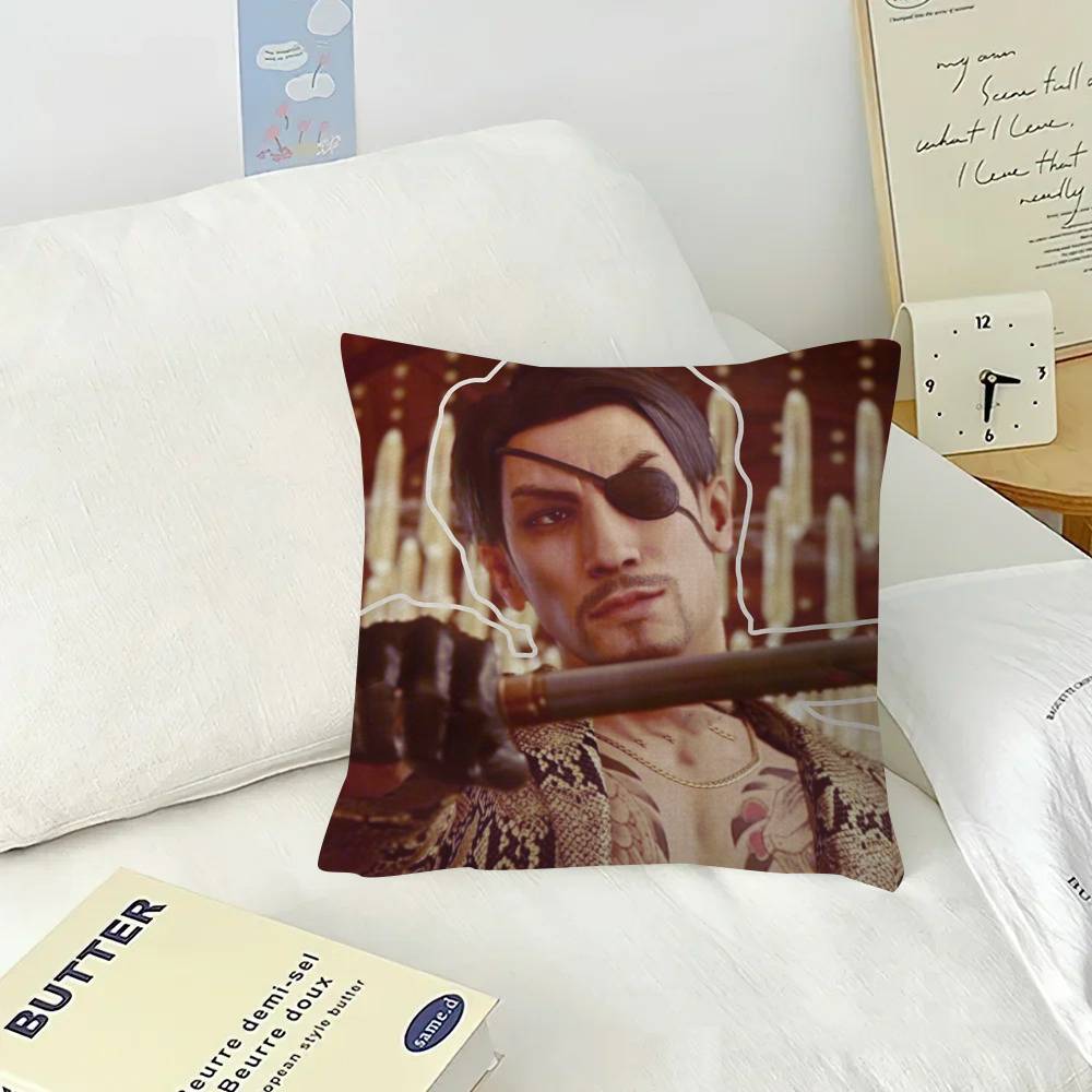 Anime Goro Majima Yakuza Meme Pillow Cover Sofa Cushion Cover Home Room Decoration Children Gift