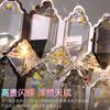 Luxury LED Light Crystal Ceiling Chandeliers Pendant Oval Modern Hanging Lamps for Ceiling Home Decoration for Dining Room Decor