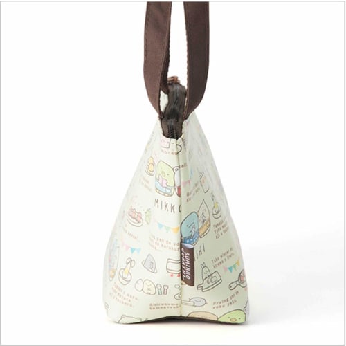 Asahi Koyo Sumikko Gurashi Insulated Lunch Tote Bag, Beige, 16cm High X 28cm Wide X 10cm Deep, with Ice Pack Storage Pocket, Aluminum Vacuum Interior,