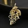 Senior Brooches Flower Leaf Brooch Pins for Women Suit Pendant  Fashion Brooches Jewelry
