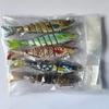 Swimbait Fishing Lures 7-Jointed Simulation Tackle For Fishing Realistic Angling Swimbaits For Saltwater Freshwater Pond Ice