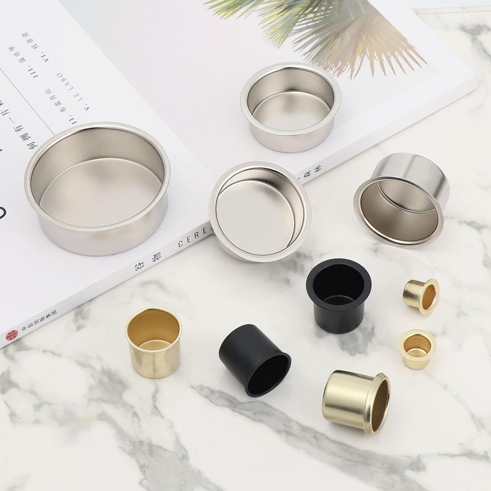 1Pcs Metal Candle Holder Tapered Wax Making Candles Cups Jars Candlestick for Dining Event Weddings Party Home Decor Craft