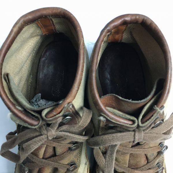 Vintage Paraboot Short Work Boots Brown Size 26.027.0 Vintage Boots Men's(USED)