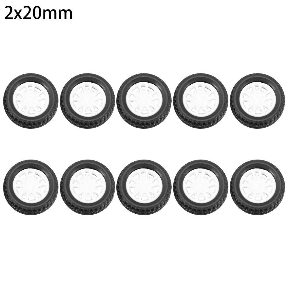 

Подарок Игрушечные Аксессуары Детские Игрушки Колесные Ступицы Резиновые Шины Запасные Части Модернизированные Колеса 2x20mm