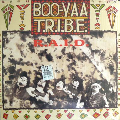 12inch Record BOO-YAA T.R.I.B.E. - R.A.I.D. BWAY492 4th & Broadway 1989 US Rap & Hip-Hop/R&B Used
